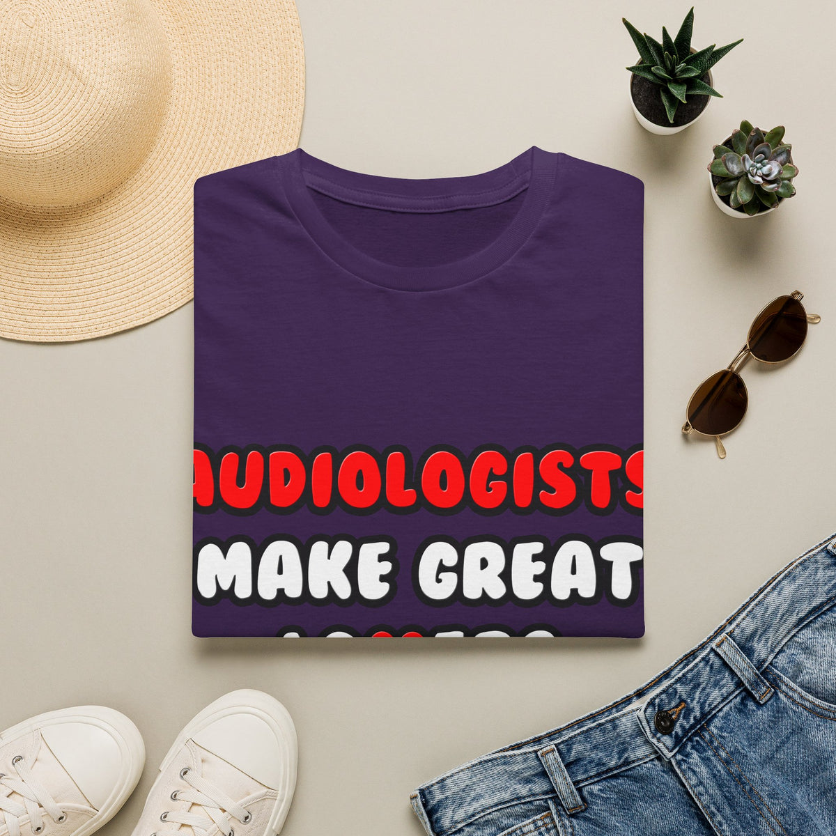 Audiologists Make Great Lovers - Unisex Softstyle T-Shirt