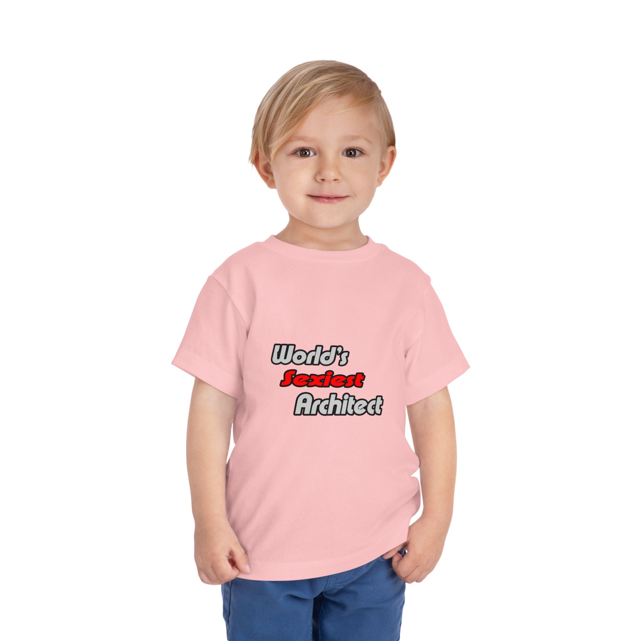 World's Sexiest Architect - Toddler Short Sleeve Tee