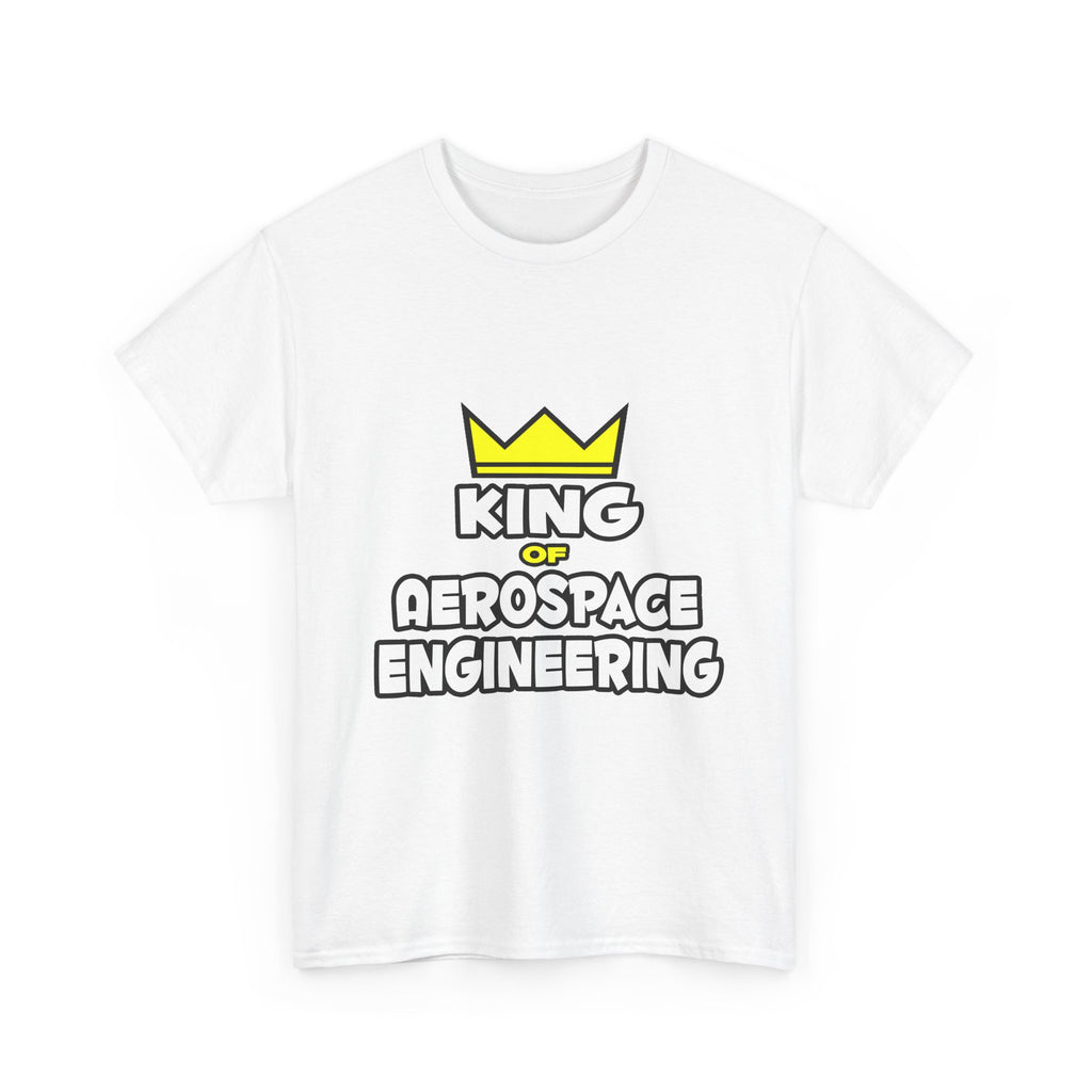 King of Aerospace Engineering - Unisex Heavy Cotton Tee