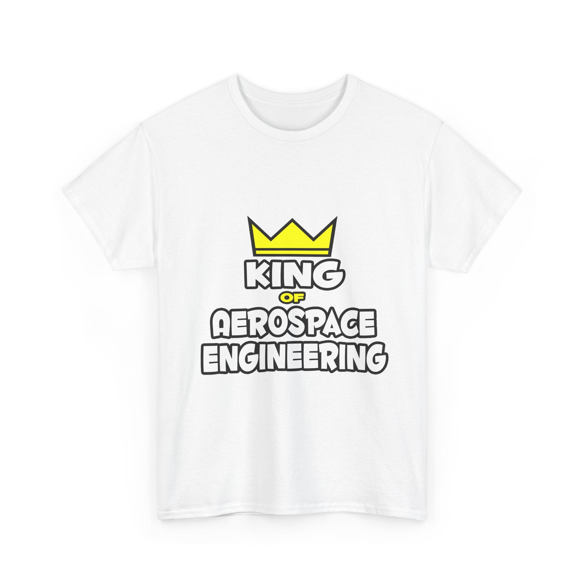 King of Aerospace Engineering - Unisex Heavy Cotton Tee