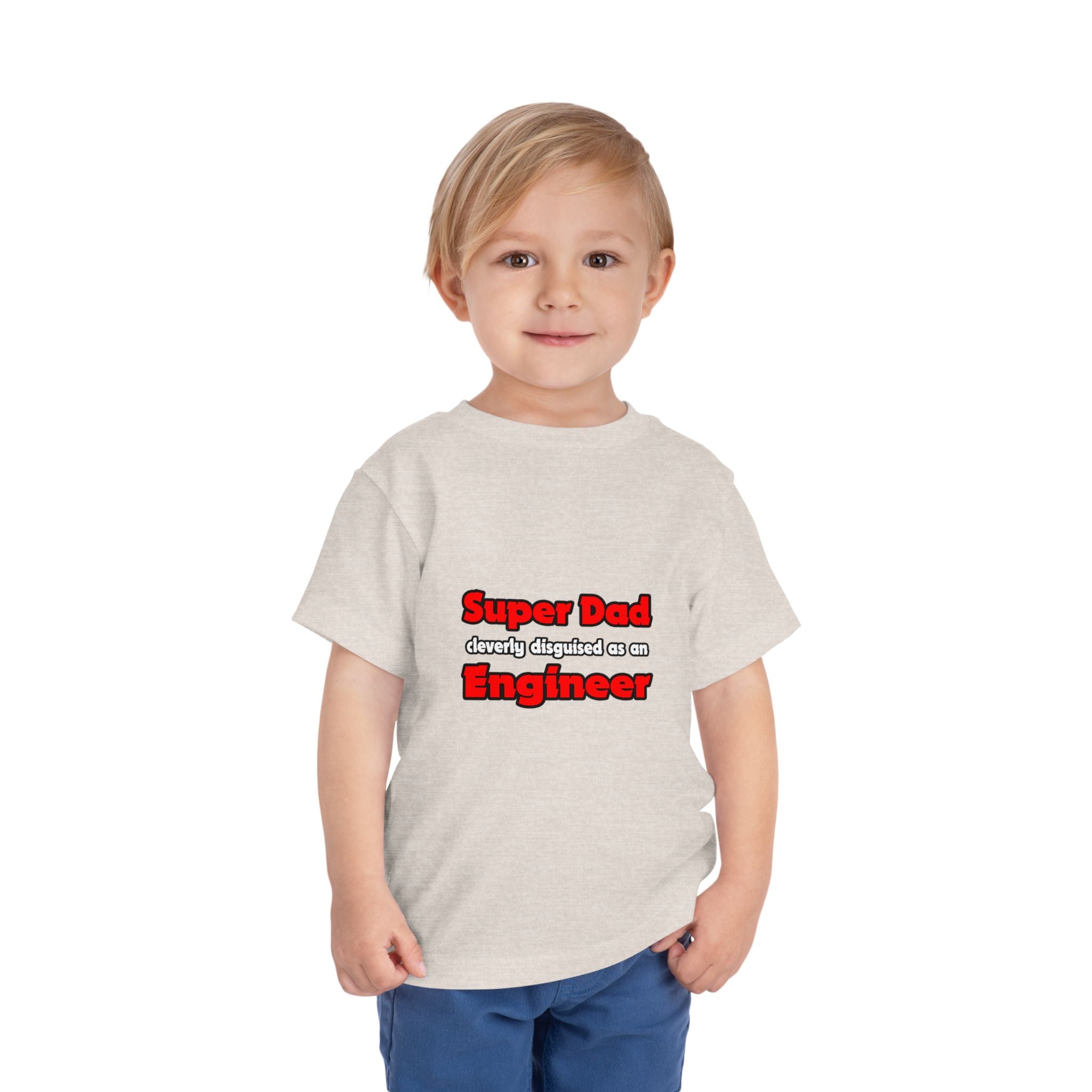 Super Dad ... Engineer - Toddler Short Sleeve Tee