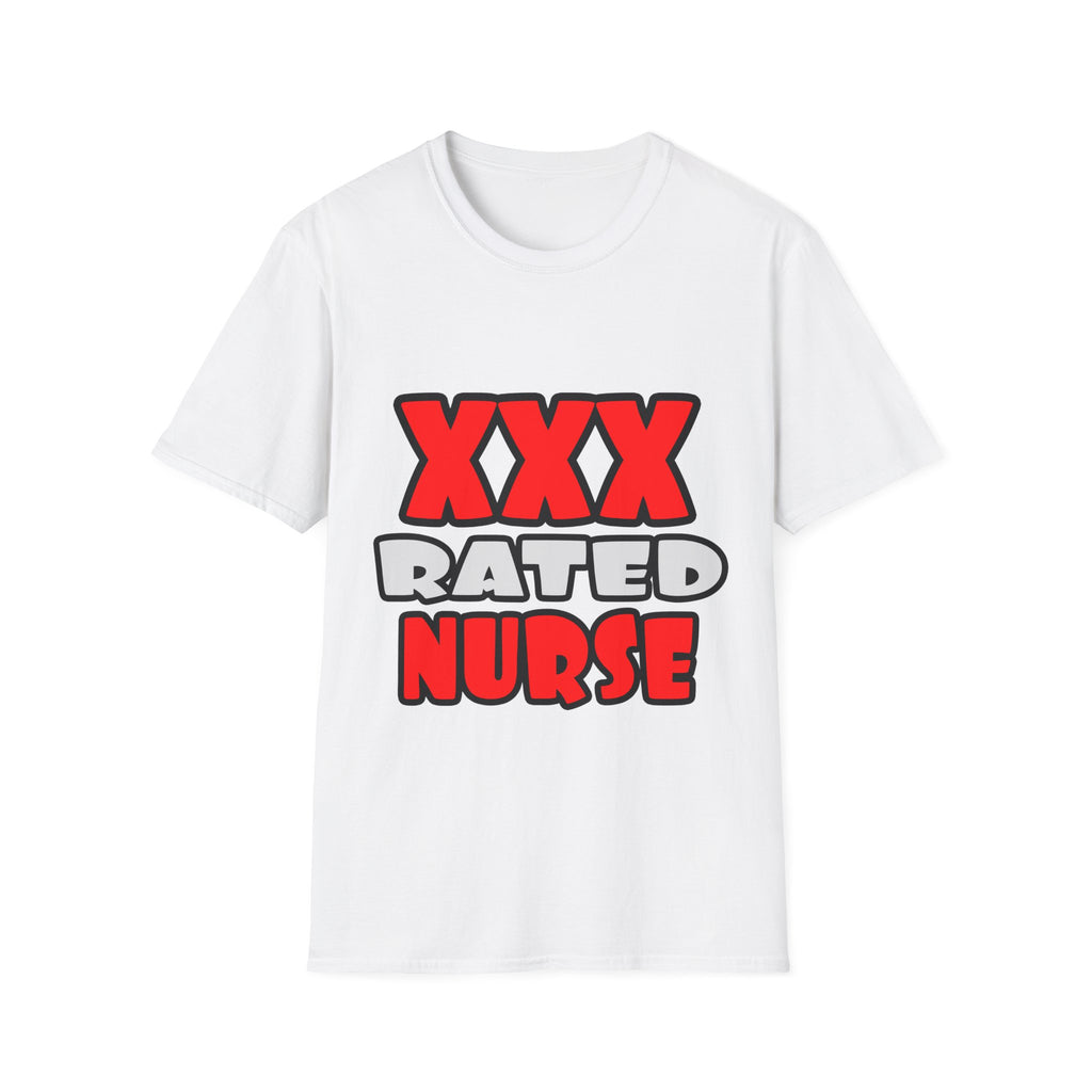 XXX Rated Nurse - Unisex Softstyle T-Shirt