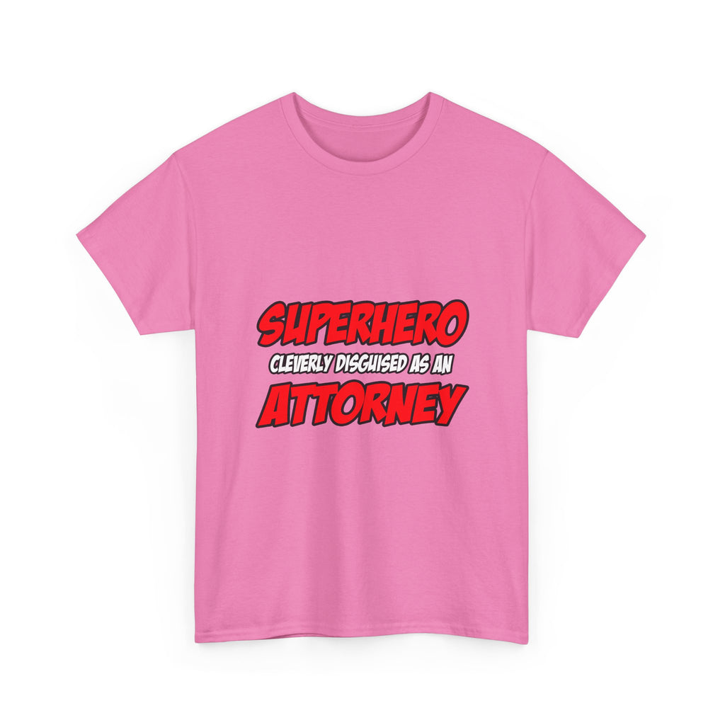 Superhero...Attorney - Unisex Heavy Cotton Tee