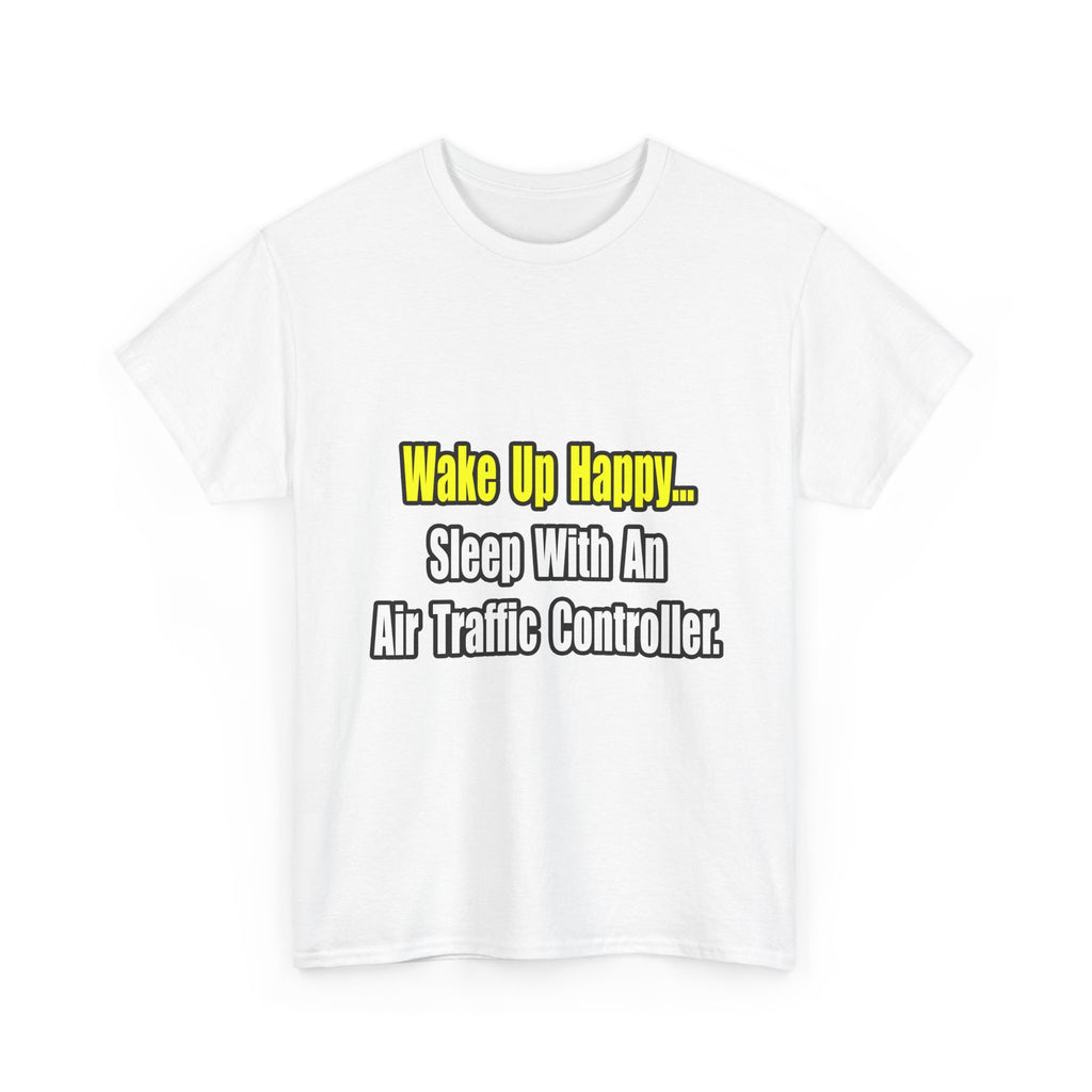Sleep With An Air Traffic Controller - Unisex Heavy Cotton Tee