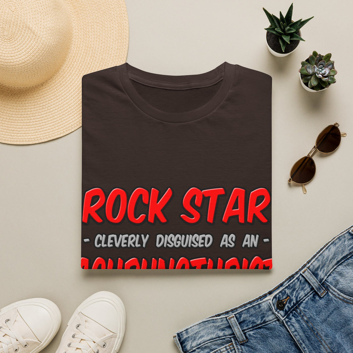 Rock Star .. Acupuncturist - Unisex Softstyle T-Shirt