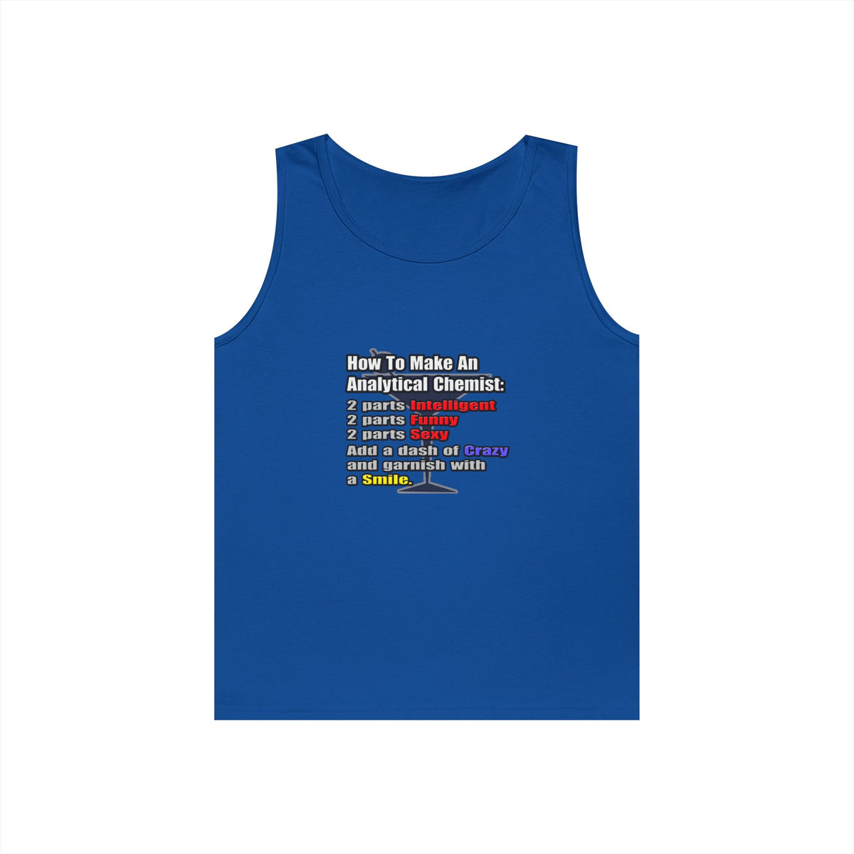 How To Make an Analytical Chemist - Unisex Heavy Cotton Tank Top