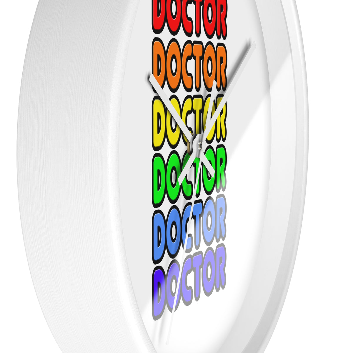 Rainbow Doctor - Wall Clock