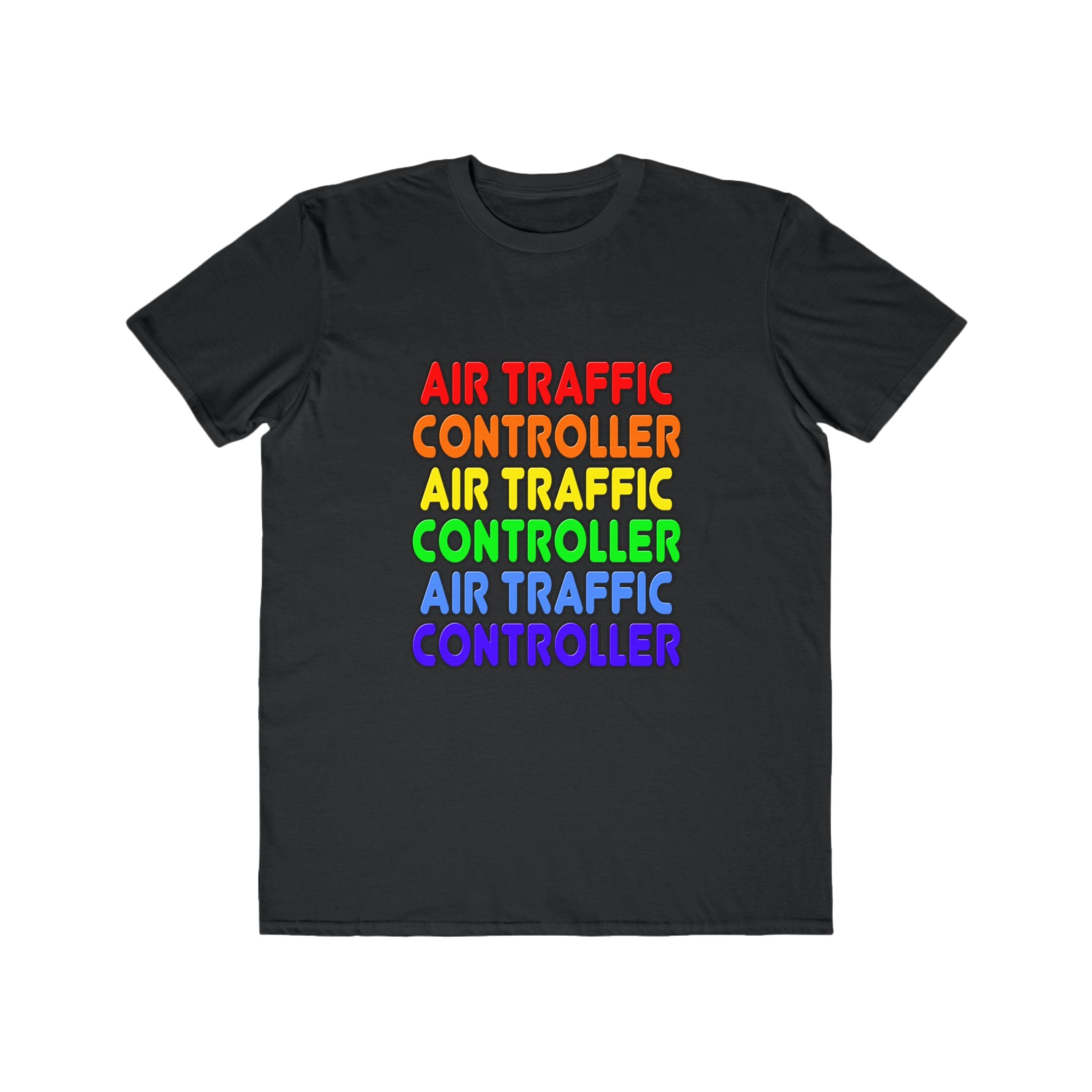 Rainbow Air Traffic Controller - Men's Lightweight Fashion Tee