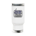 Trust Me .. I'm an Archivist - Stainless Steel Travel Mug with Handle, 14oz