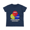 Venn Diagram .. Administrative Assistants - Women's Midweight Cotton Tee