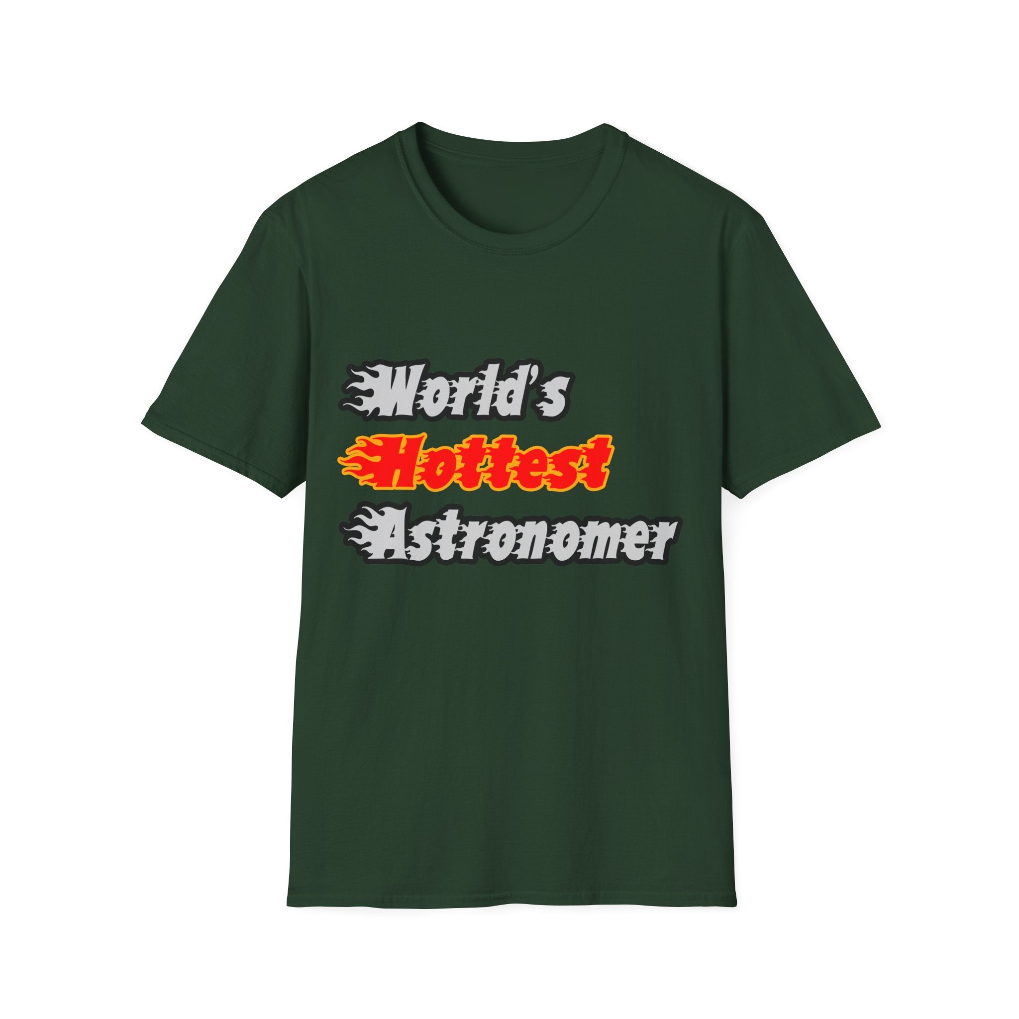 World's Hottest Astronomer - Unisex Softstyle T-Shirt