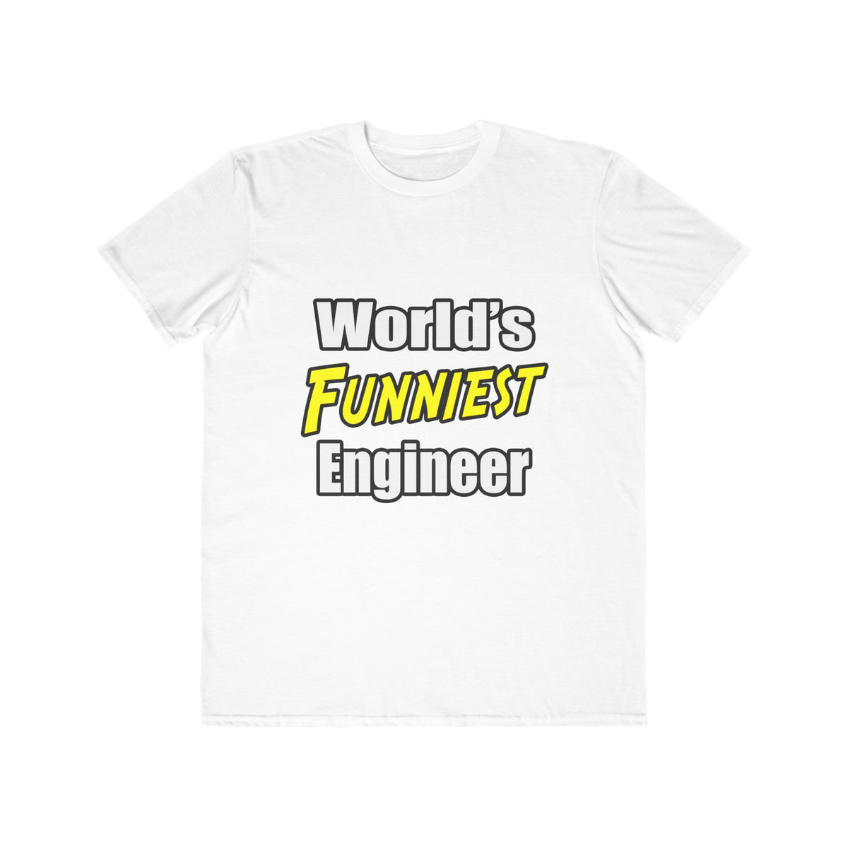 World's Funniest Engineer - Men's Lightweight Fashion Tee