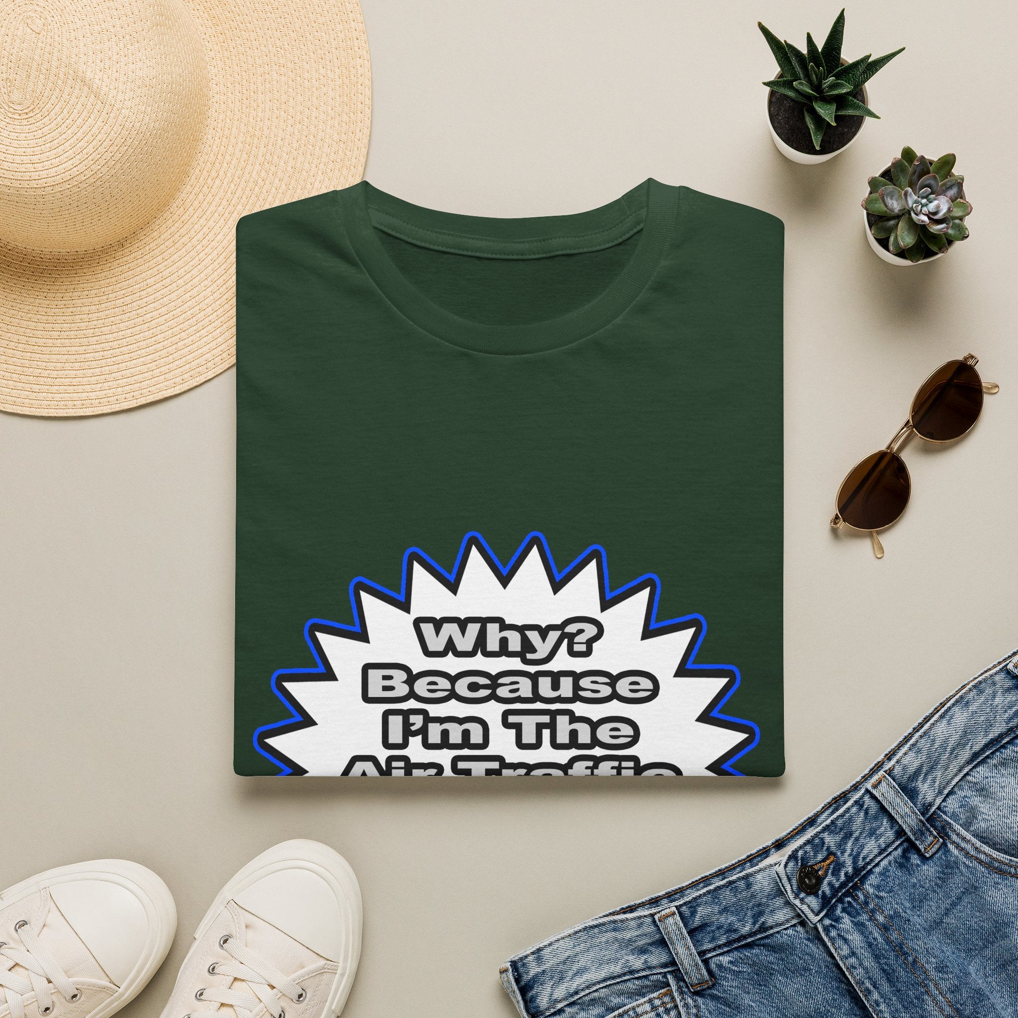 Air Traffic Controller...Because I Said So - Unisex Softstyle T-Shirt