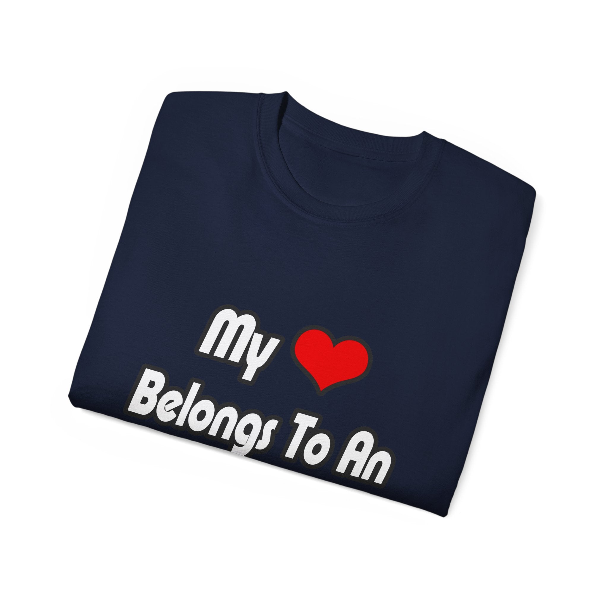 My Heart Belongs To An Engineer - Unisex Ultra Cotton Tee