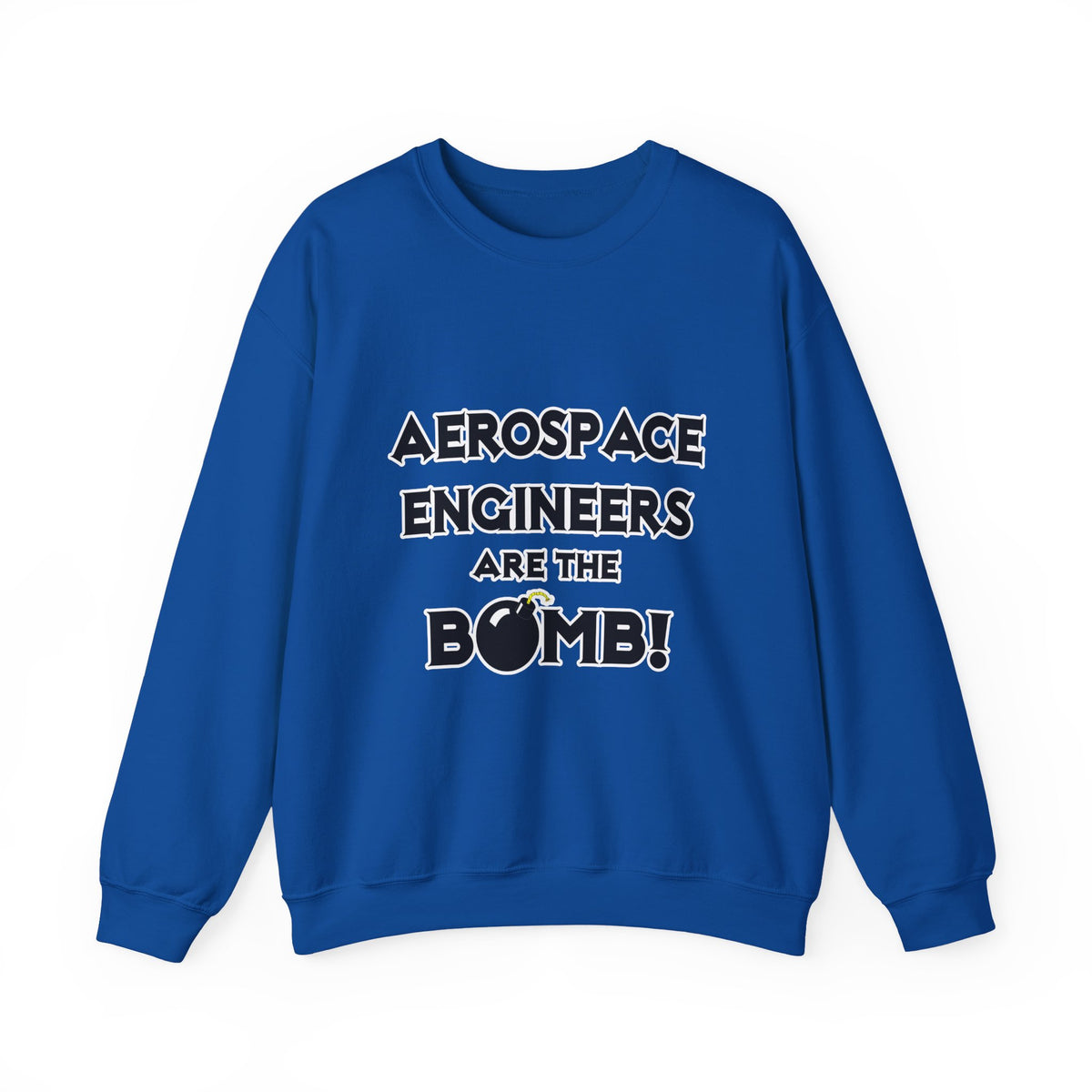 Aerospace Engineers Are The Bomb! - Unisex Heavy Blend™ Crewneck Sweatshirt