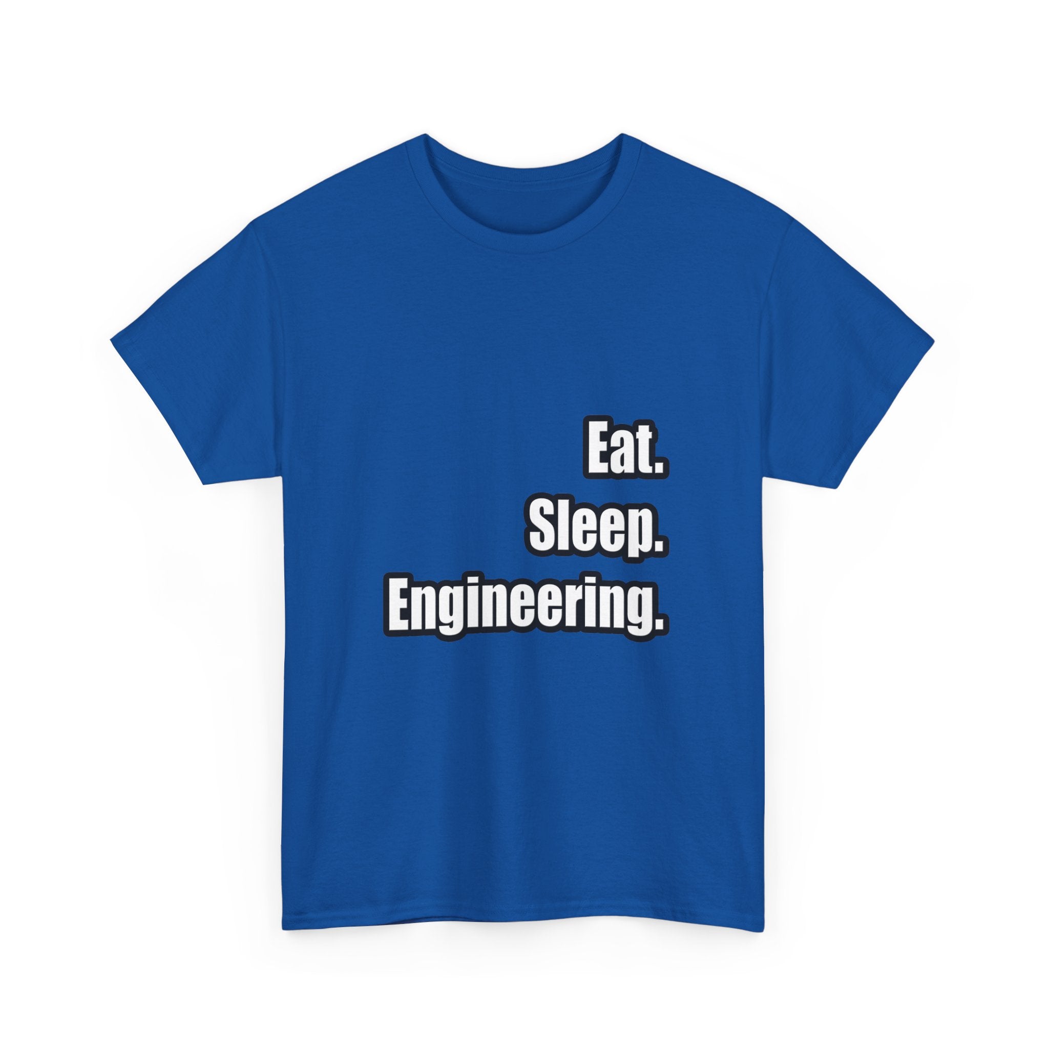Eat. Sleep. Engineering - Unisex Heavy Cotton Tee