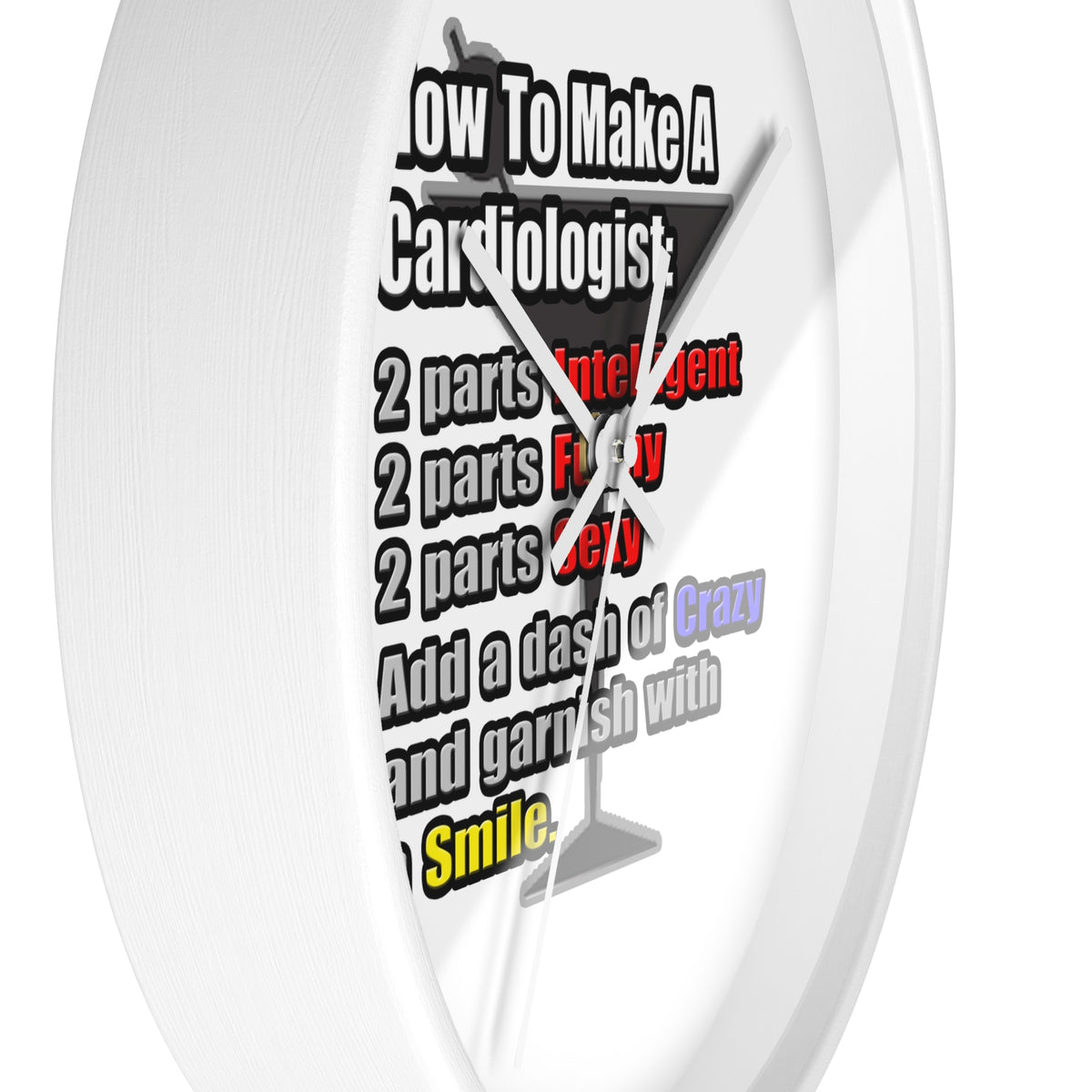How To Make a Cardiologist - Wall Clock