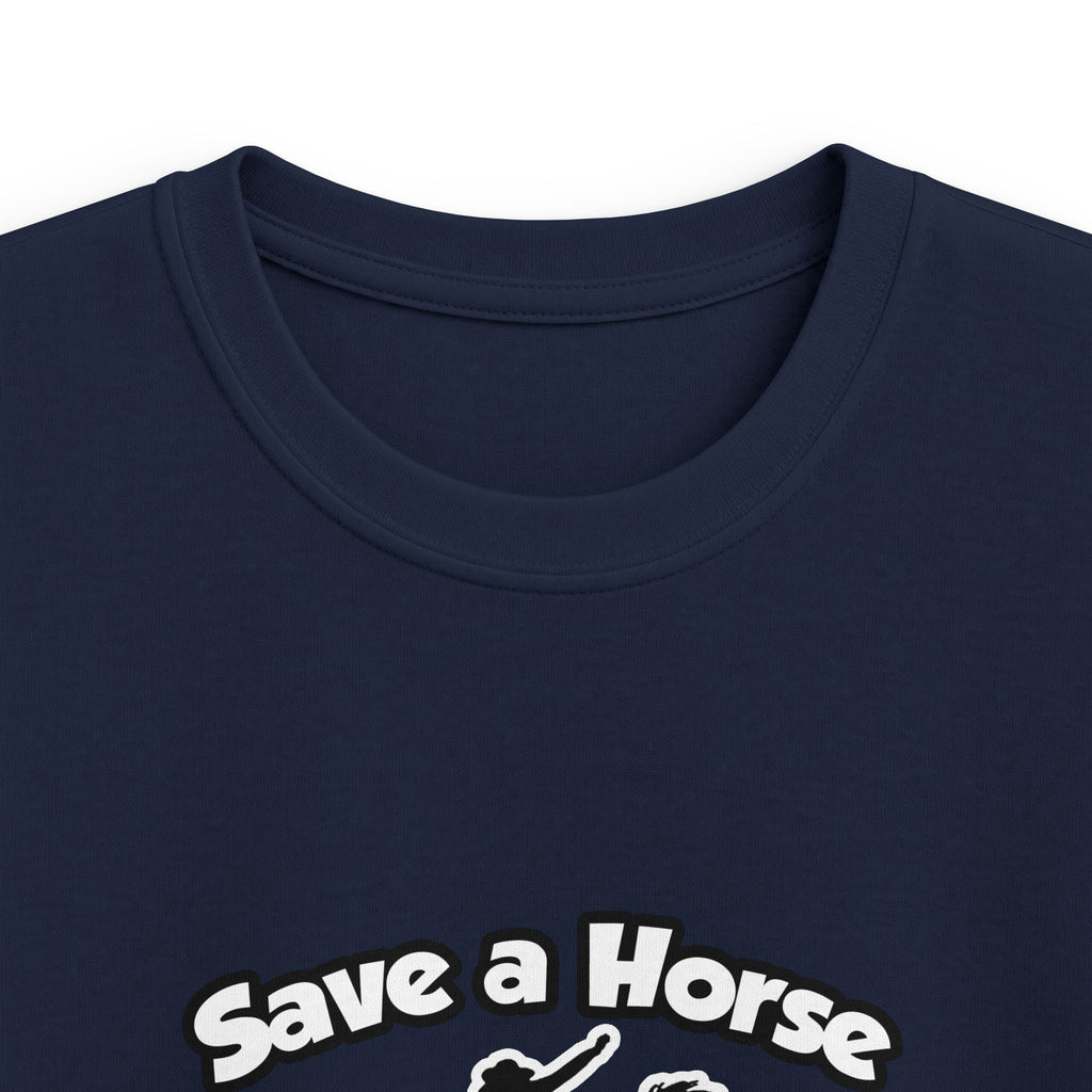 Save a Horse, Ride a Nurse Midwife - Kids Softstyle Tee