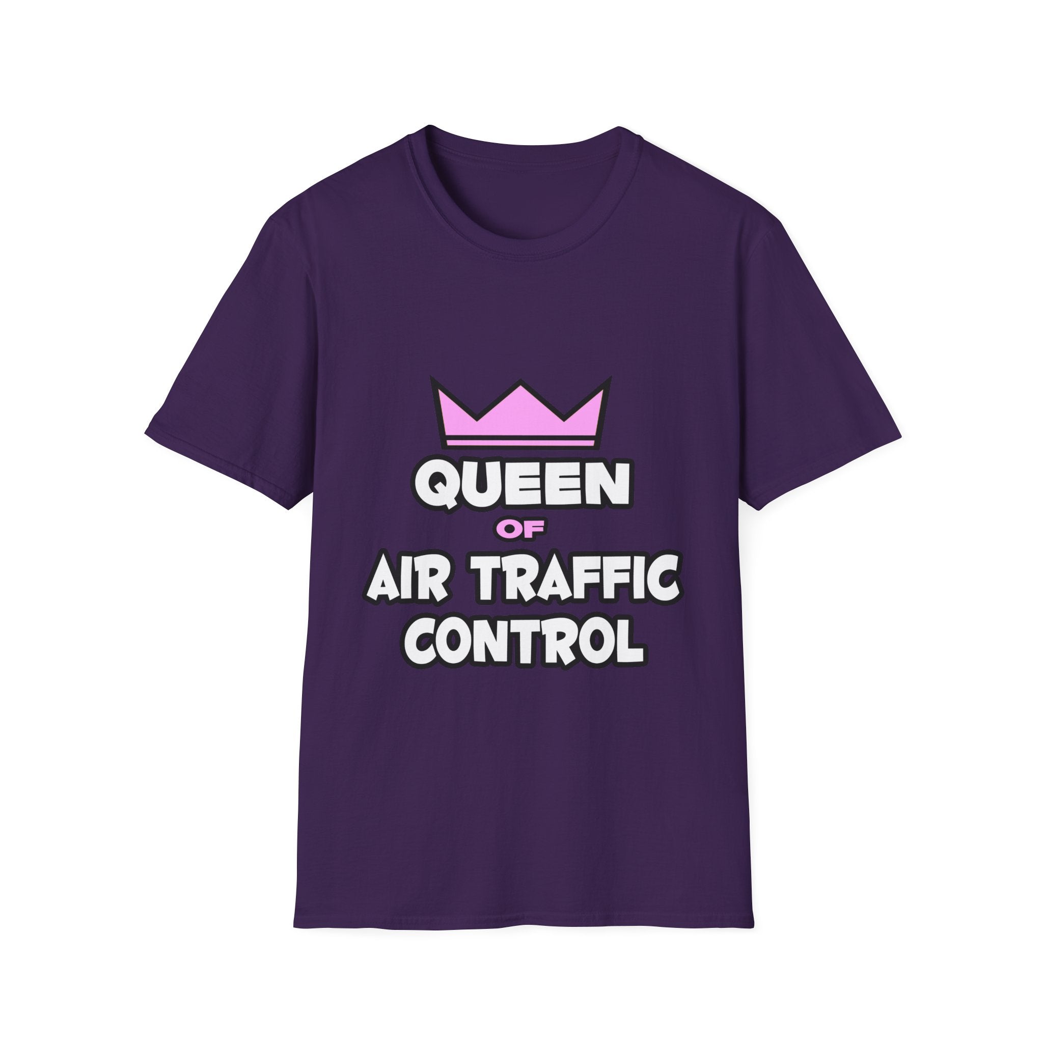 Queen of Air Traffic Control - Unisex Softstyle T-Shirt