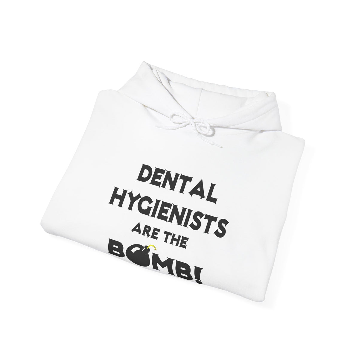 Dental Hygienists Are The Bomb! - Unisex Heavy Blend™ Hooded Sweatshirt