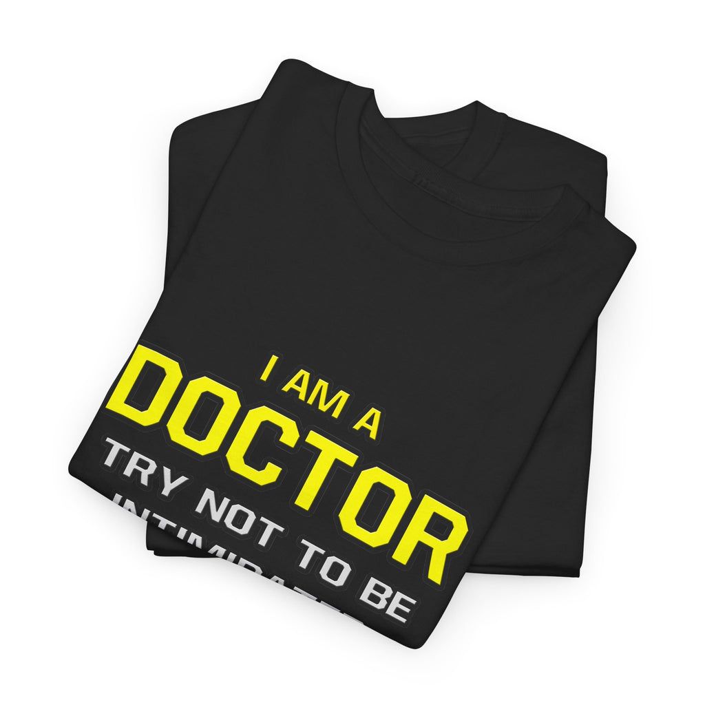 Doctor...Superior Intelligence - Unisex Heavy Cotton Tee