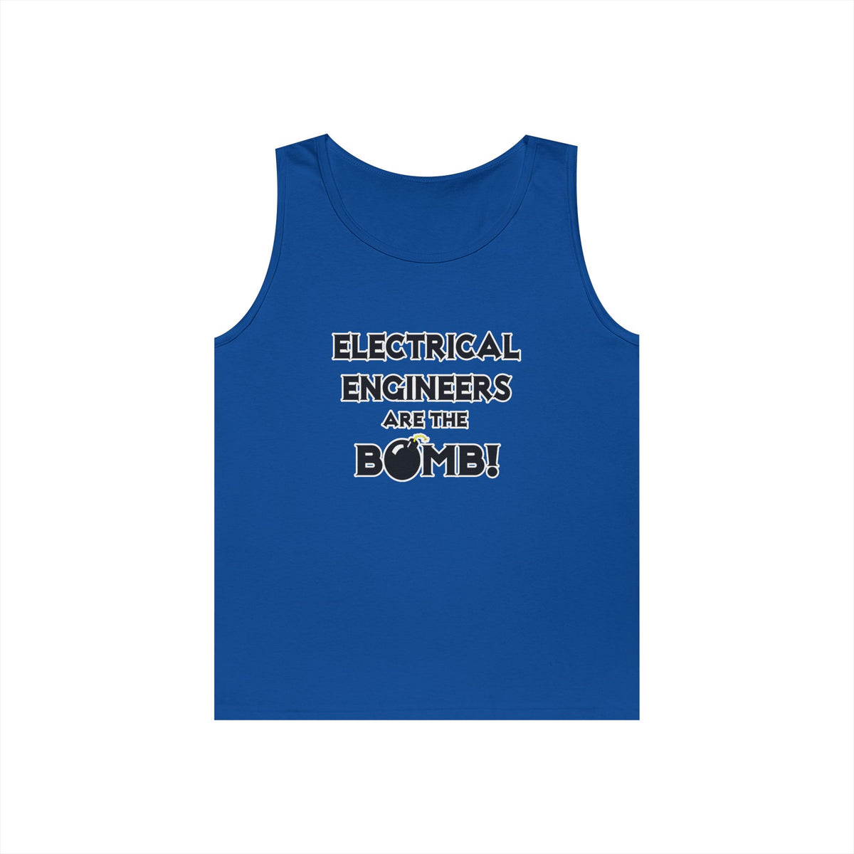 Electrical Engineers Are The Bomb! - Unisex Heavy Cotton Tank Top