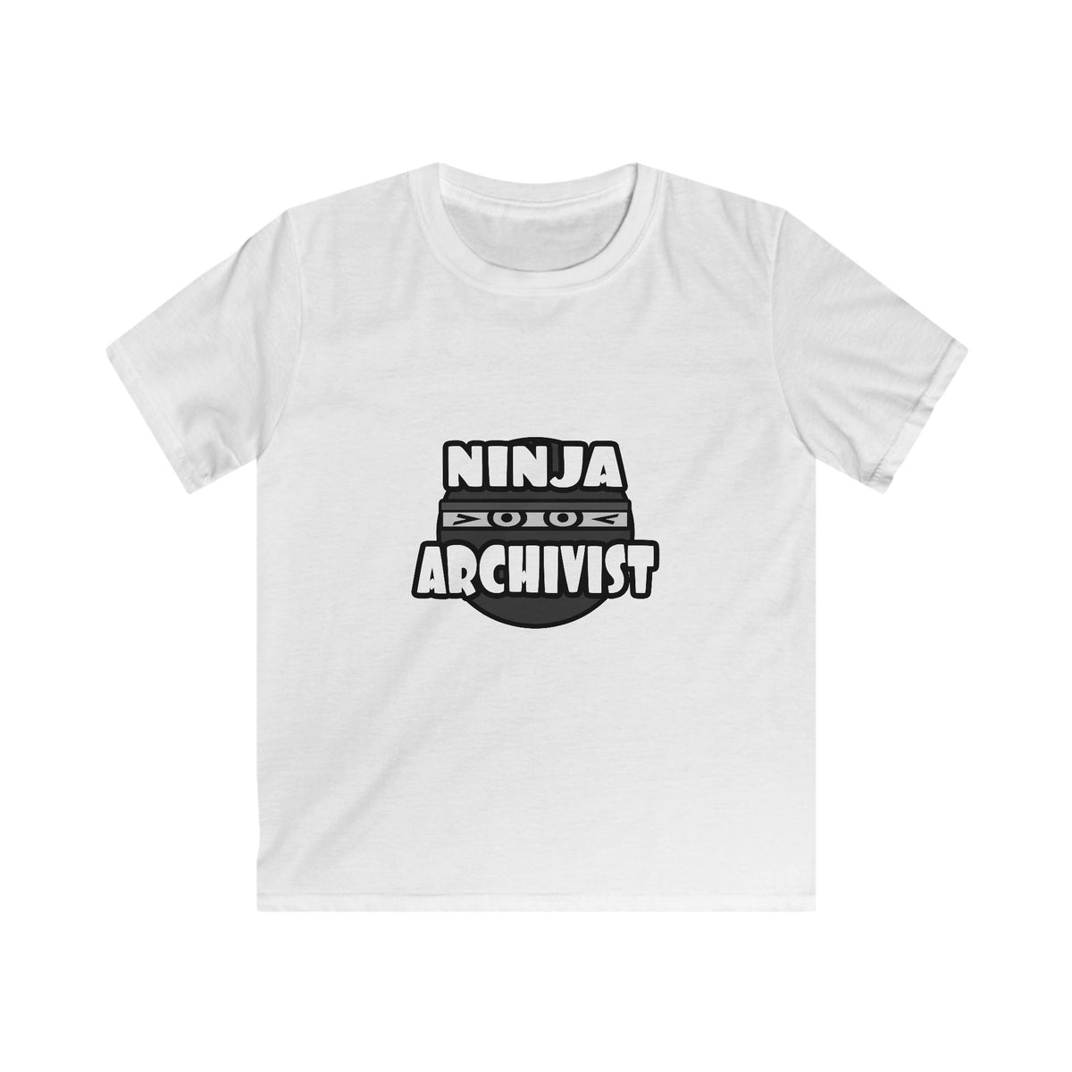 Ninja Archivist - Kids Softstyle Tee