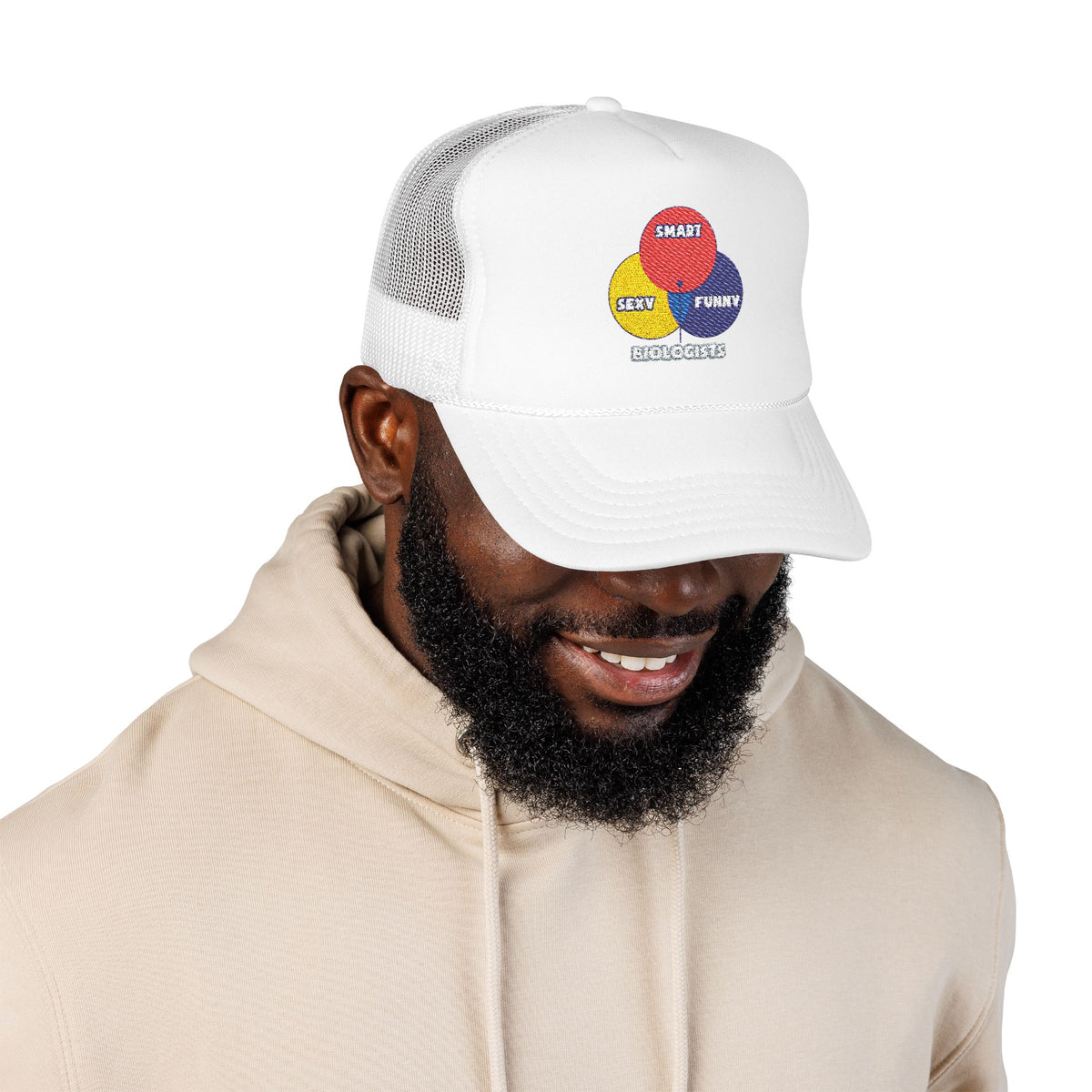 Venn Diagram .. Biologists - Foam Trucker Hat