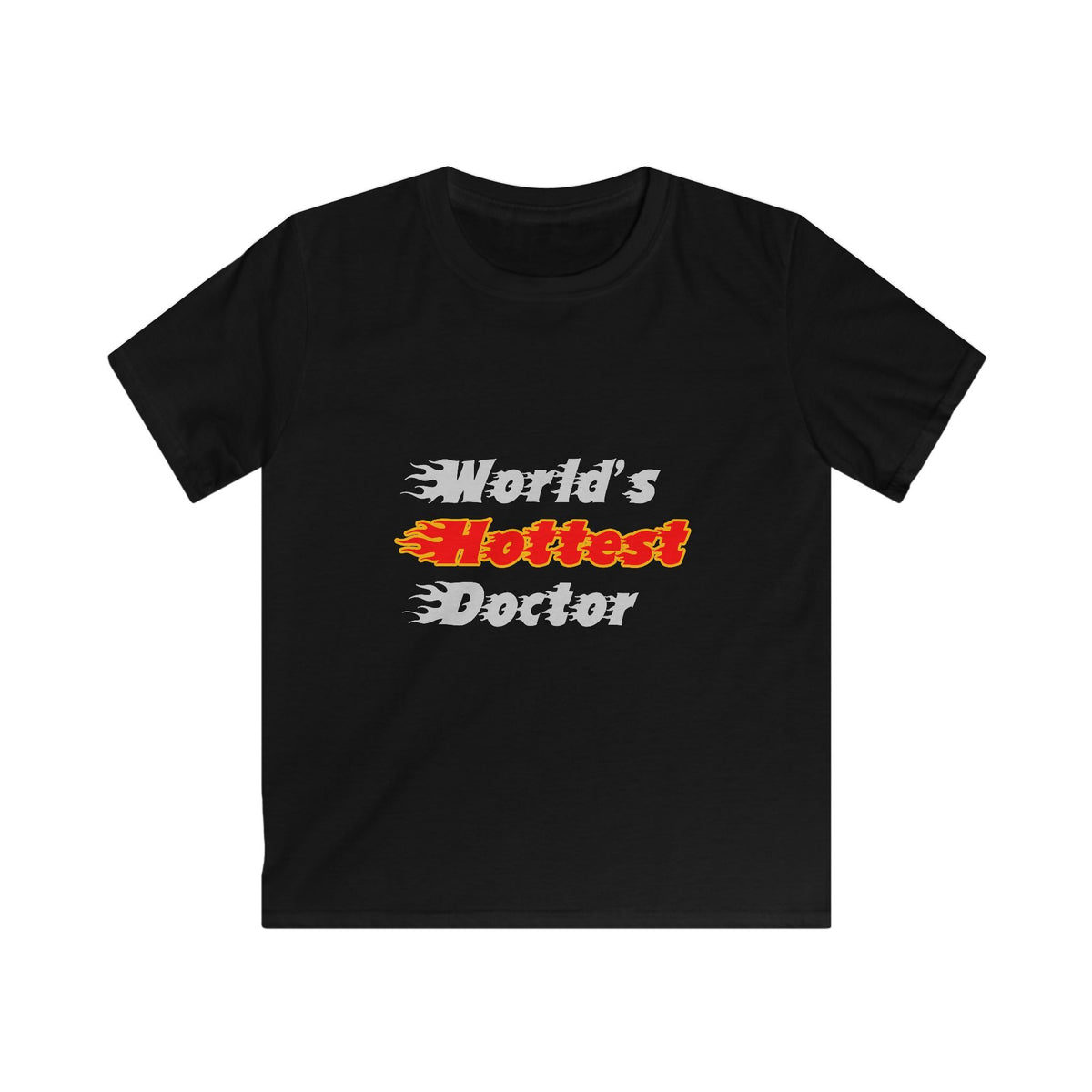 World's Hottest Doctor - Kids Softstyle Tee