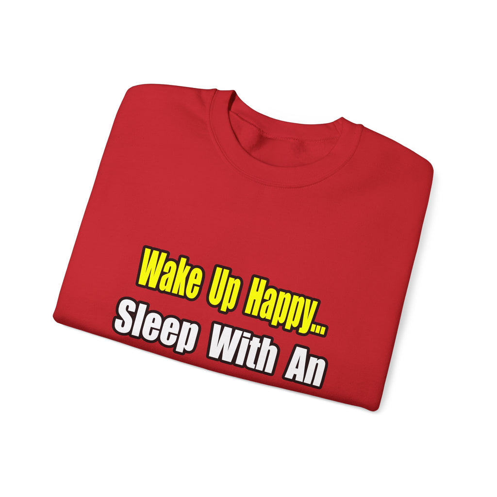 Wake Up Happy...Sleep With an Astronomer - Unisex Heavy Blend™ Crewneck Sweatshirt