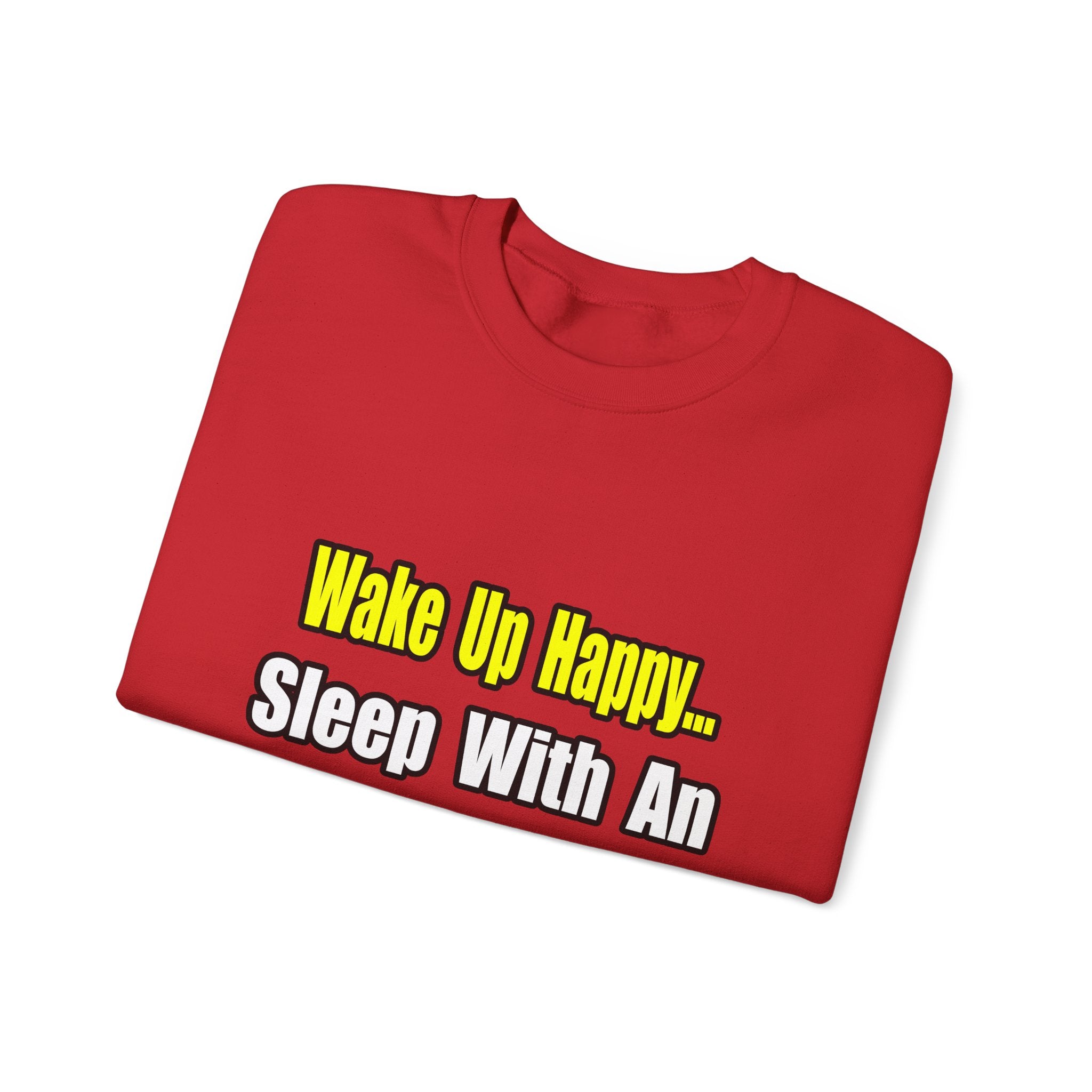 Wake Up Happy...Sleep With an Astronomer - Unisex Heavy Blend™ Crewneck Sweatshirt
