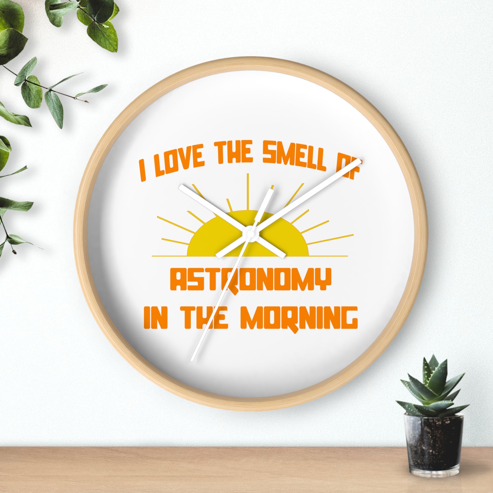 Smell of Astronomy in the Morning - Wall Clock