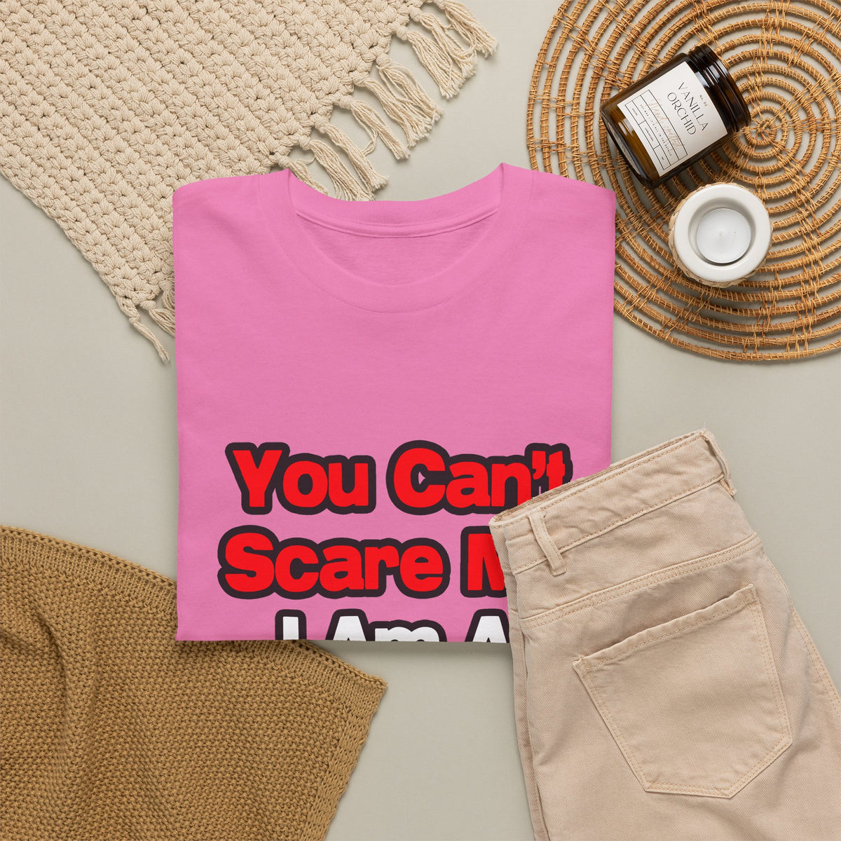 You Can't Scare Me...Cardiologist - Unisex Heavy Cotton Tee