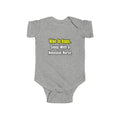 Sleep With A Neonatal Nurse - Infant Fine Jersey Bodysuit