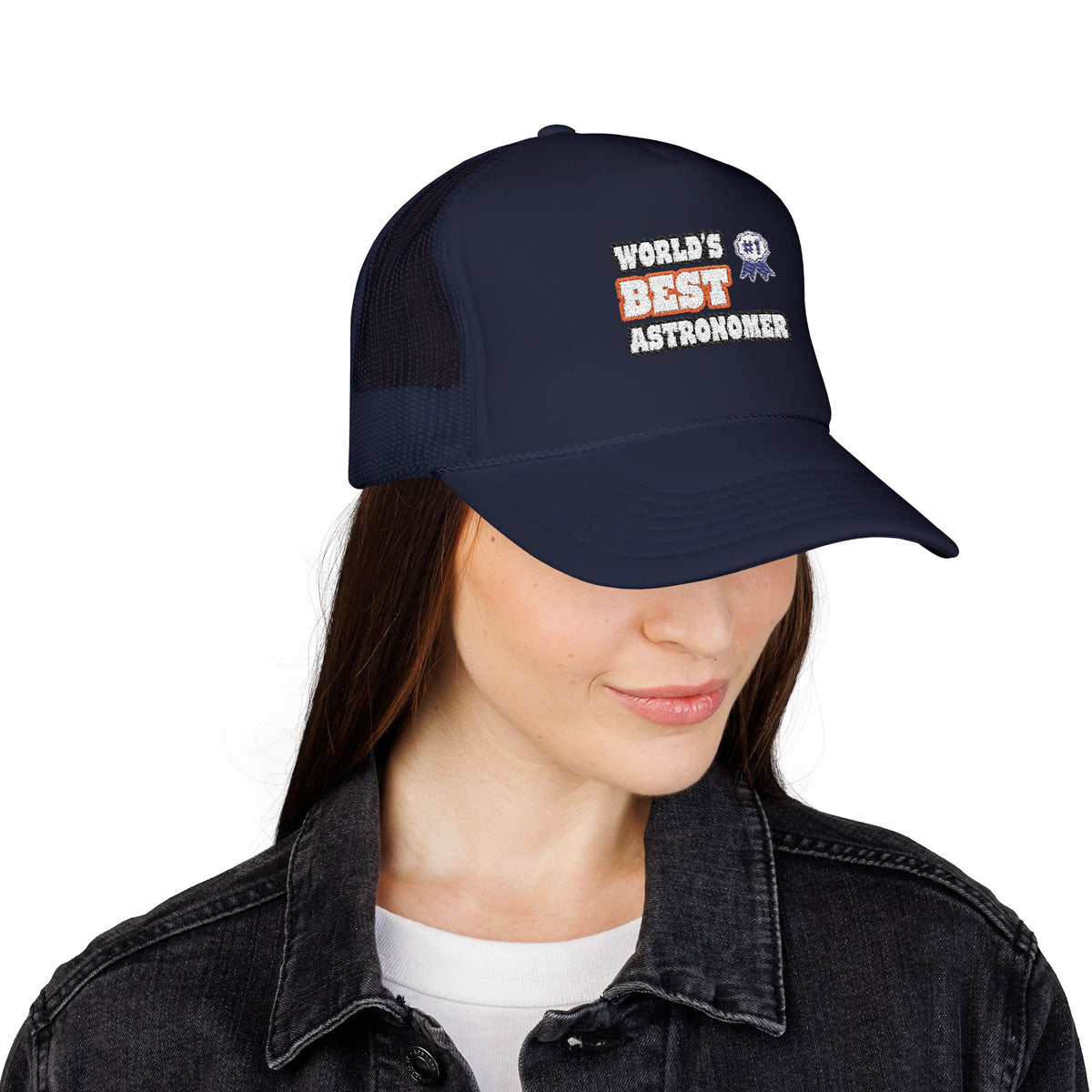 World's Best Astronomer - Foam Trucker Hat