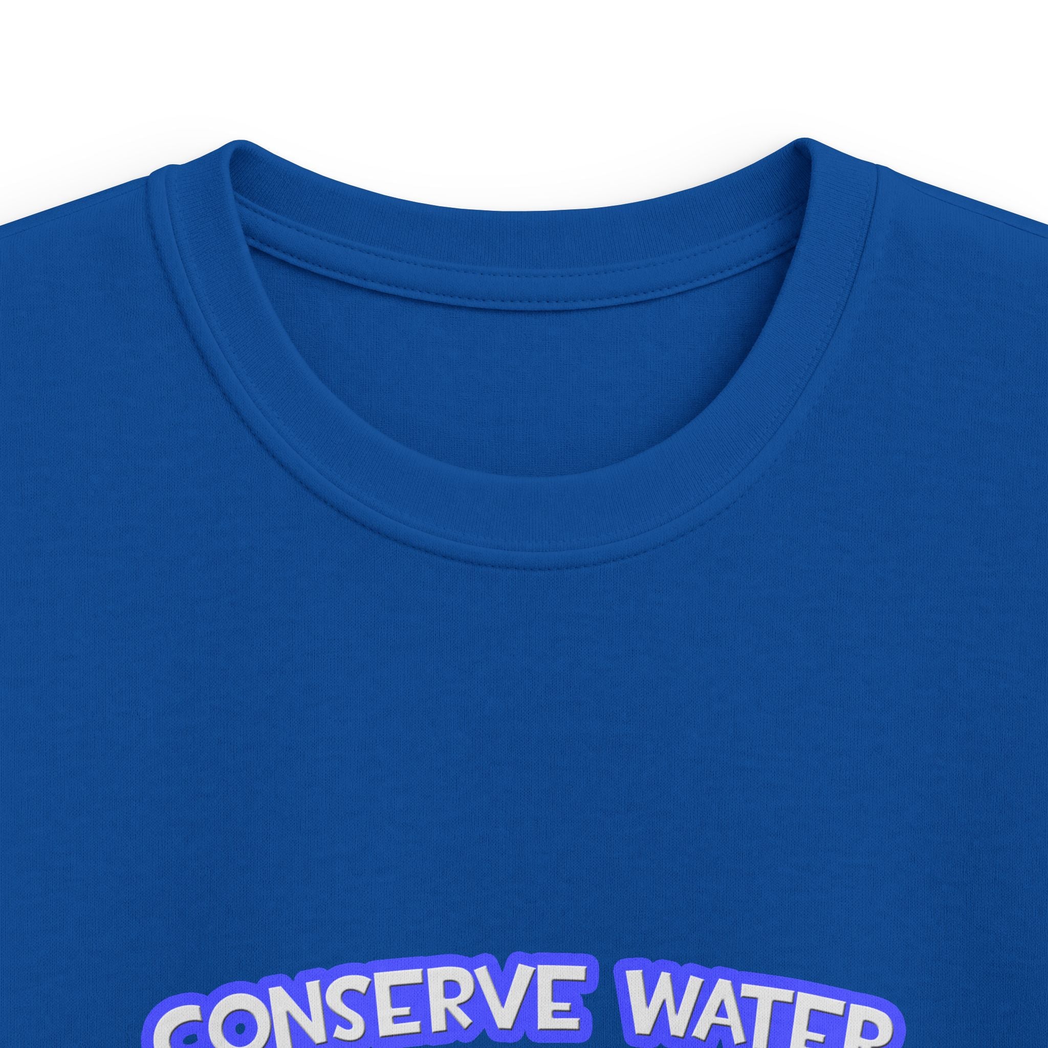 Conserve Water .. Shower With a Nurse - Kids Softstyle Tee
