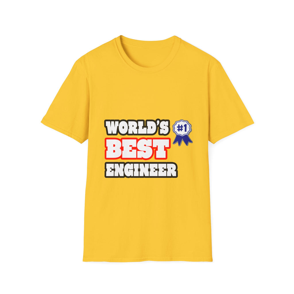 World's Best Engineer - Unisex Softstyle T-Shirt