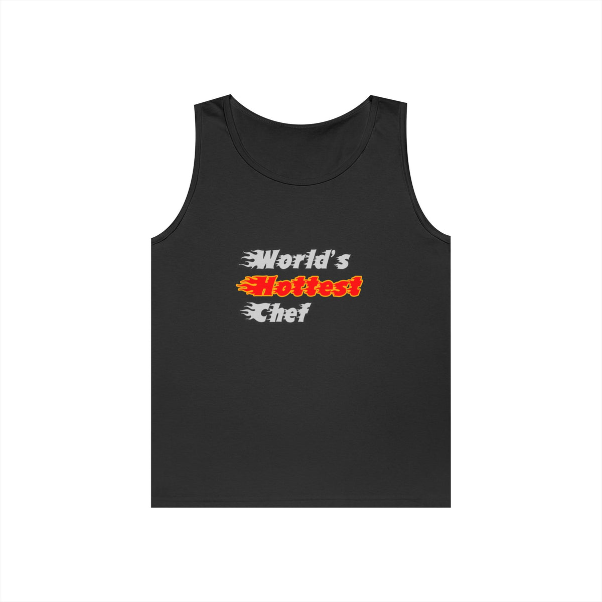 World's Hottest Chef - Unisex Heavy Cotton Tank Top