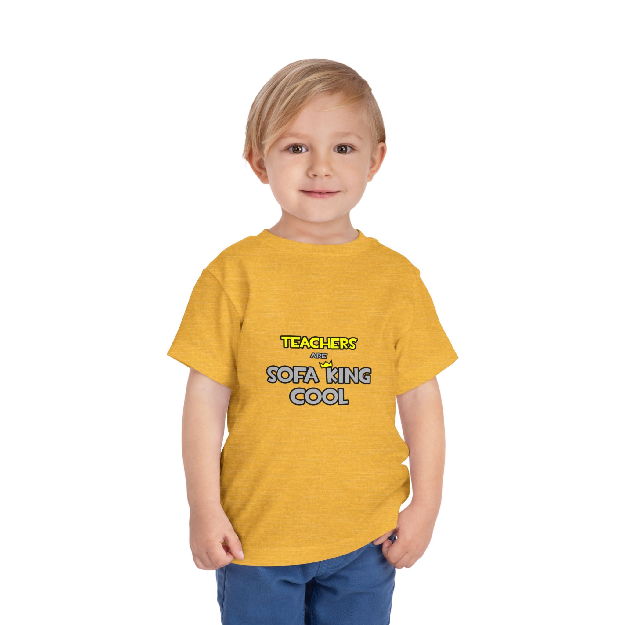 Teachers Are Sofa King Cool - Toddler Short Sleeve Tee