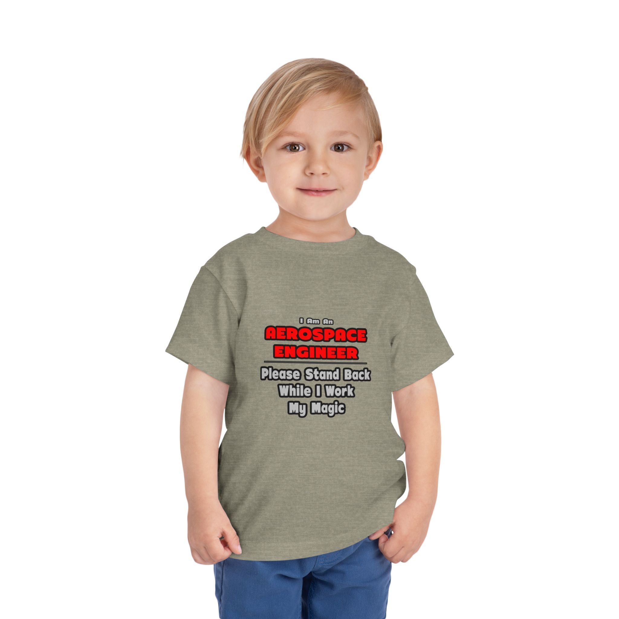 Aerospace Engineer...Work My Magic - Toddler Short Sleeve Tee