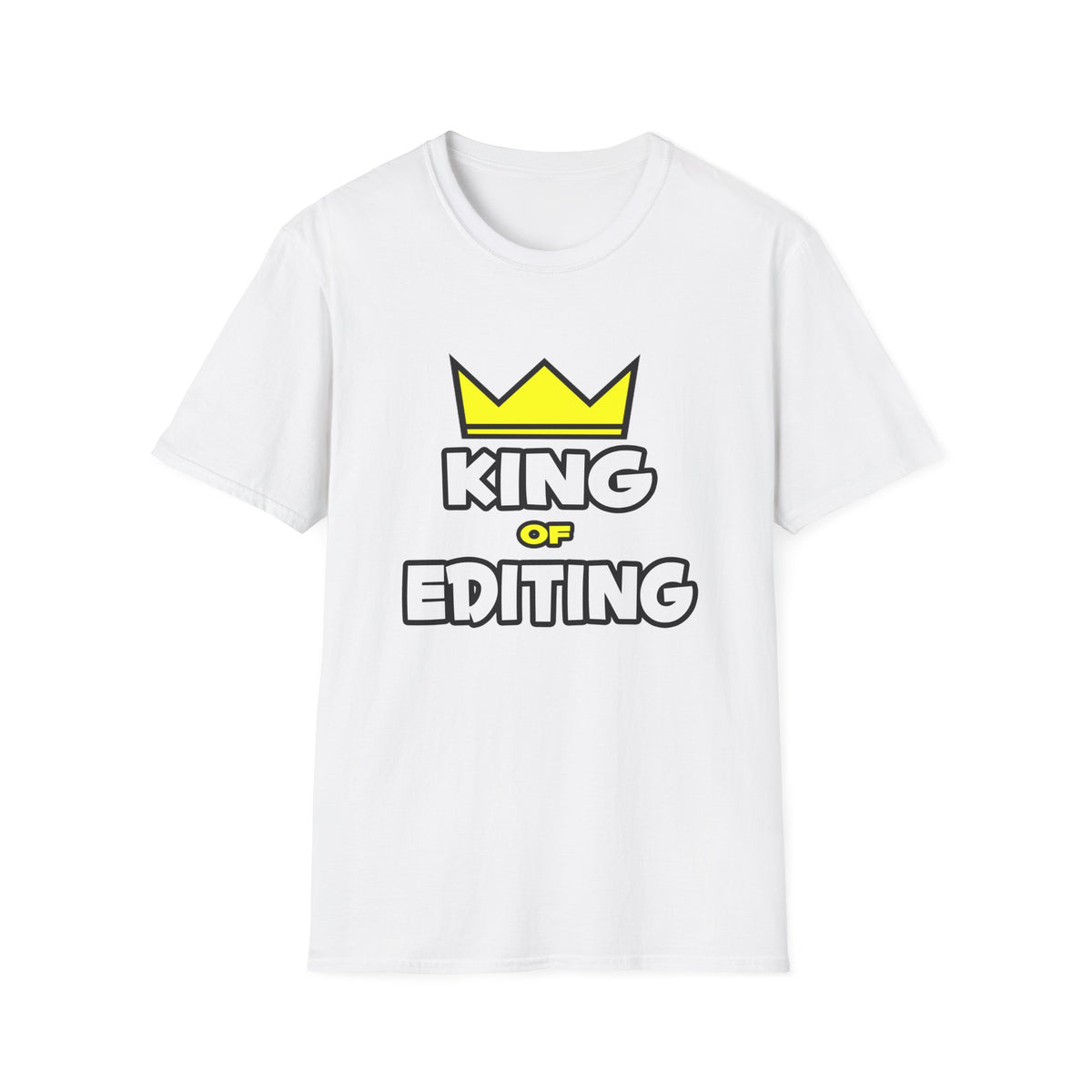 King of Editing - Unisex Softstyle T-Shirt