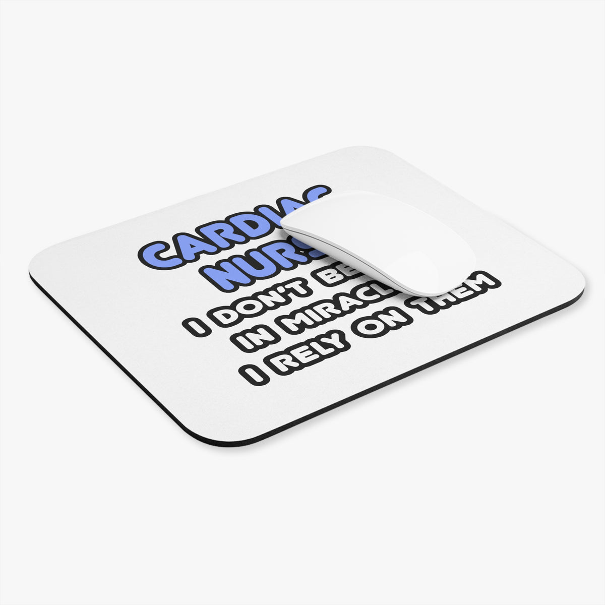 Miracles and Cardiac Nurses - Mouse Pad (Rectangle)