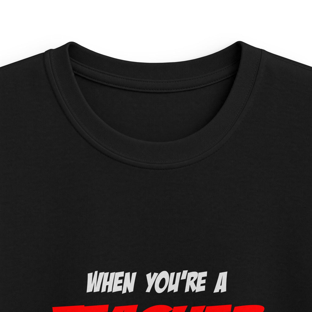 Teacher .. OMG WTF LOL - Kids Softstyle Tee