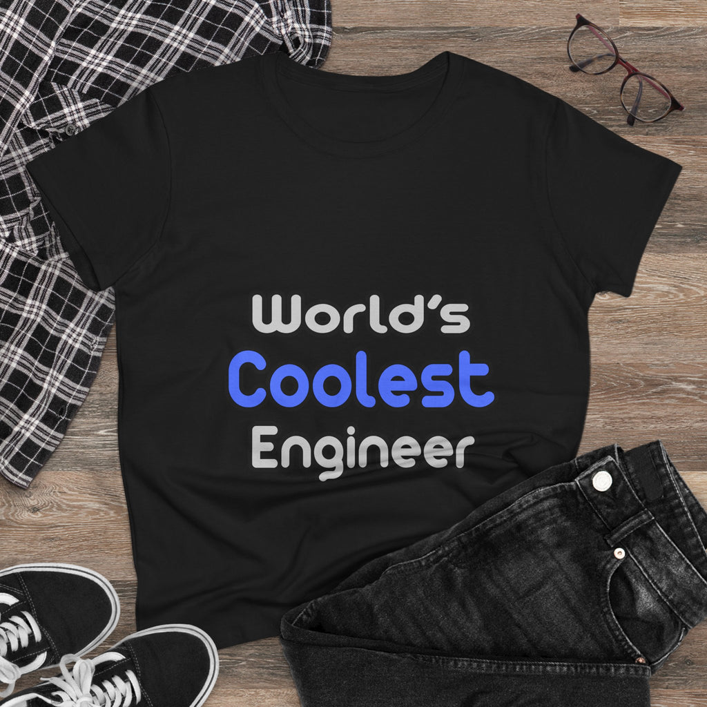 World's Coolest Engineer - Women's Midweight Cotton Tee