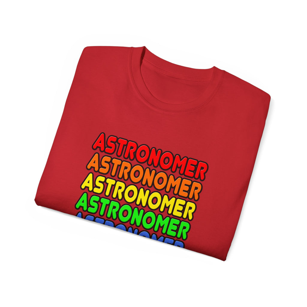Rainbow Astronomer - Unisex Ultra Cotton Tee