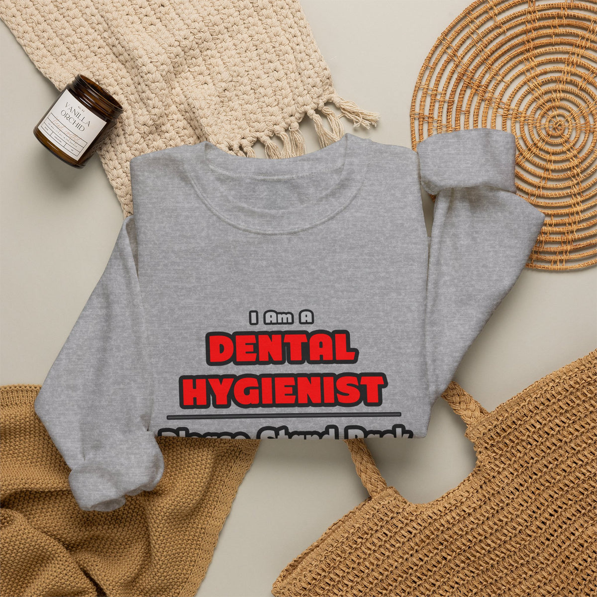 Dental Hygienist...Work My Magic - Unisex Heavy Blend™ Crewneck Sweatshirt