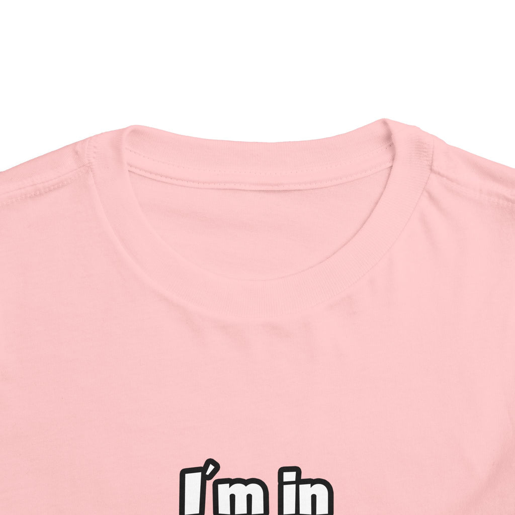 I'm In Love With A Firefighter - Toddler Short Sleeve Tee