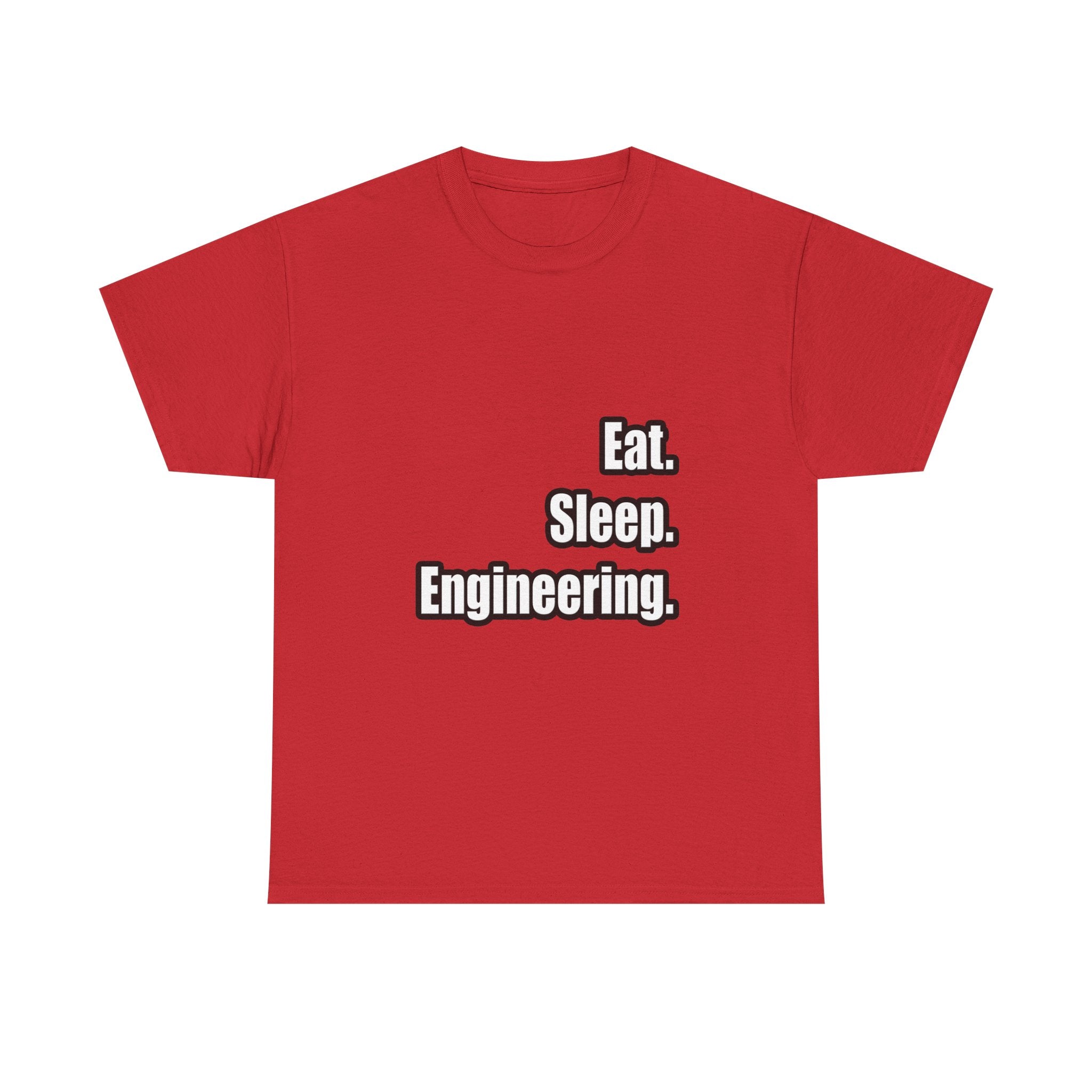 Eat. Sleep. Engineering - Unisex Heavy Cotton Tee