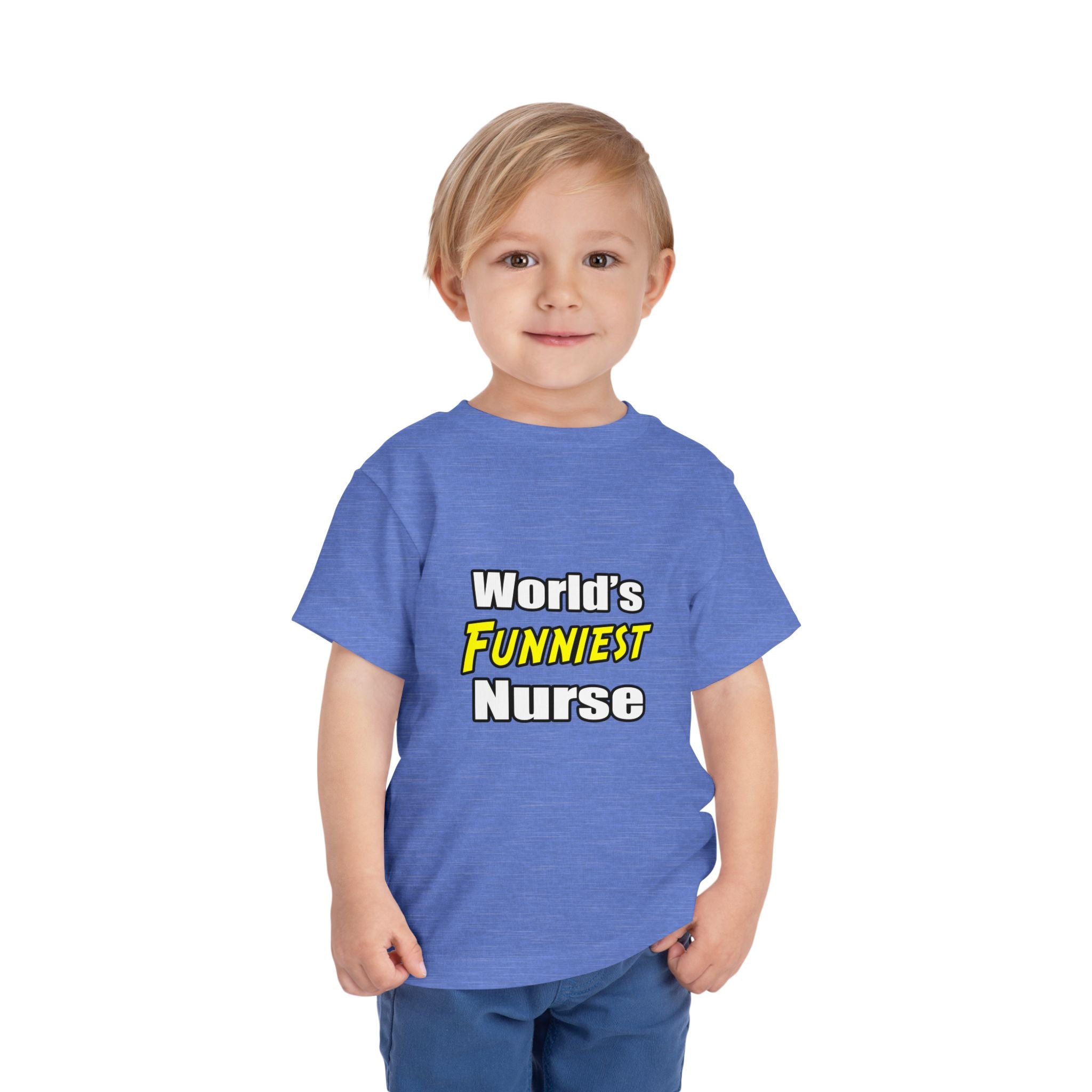 World's Funniest Nurse - Toddler Short Sleeve Tee