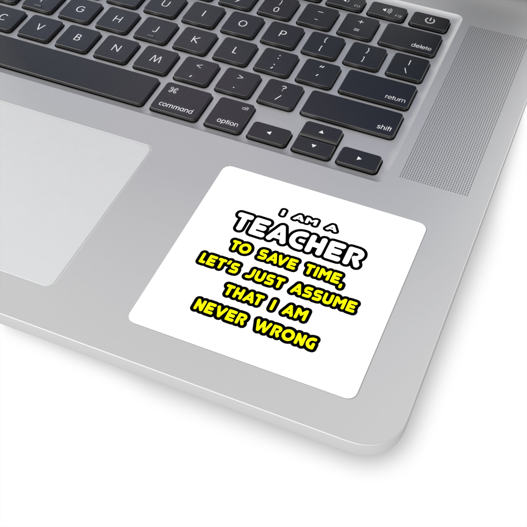 Funny Teacher T Shirts and Gifts - Square Stickers